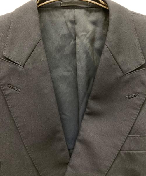 BURBERRY LONDON（バーバリーロンドン）BURBERRY LONDON (バーバリーロンドン) ピークドラペルダブルブレストジャケット＆パンツセット ネイビー サイズ:AB3(トップス)ウエスト82(パンツ)の古着・服飾アイテム