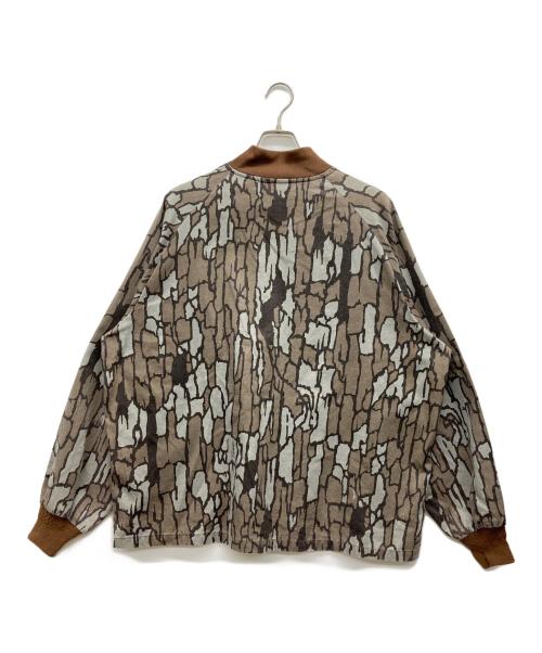 Walls（ウォールズ）Walls (ウォールズ) カモフラジップジャケット ブラウン サイズ:X-LARGE TALL MENS CHEST46-48の古着・服飾アイテム