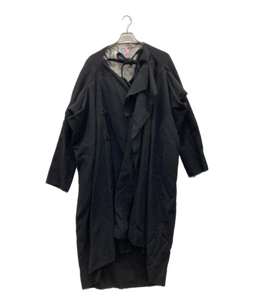 Vivienne Westwood man（ヴィヴィアン ウェストウッド マン）Vivienne Westwood man (ヴィヴィアン ウェストウッド マン) ツイードケープコート ブラック サイズ:Fの古着・服飾アイテム