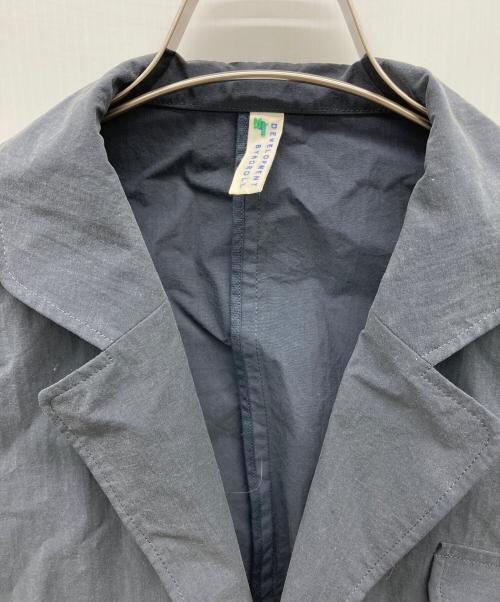 DEVELOPMENT BYNOROLL（デベロップメント バイ ノーロール）DEVELOPMENT BYNOROLL (デベロップメント バイ ノーロール) MUKAVA JACKET グレー サイズ:表記無しの古着・服飾アイテム