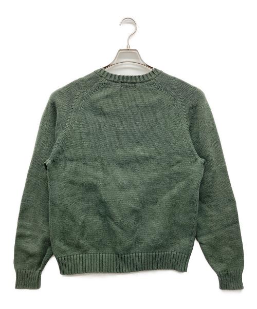 LAND'S END（ランズエンド）LAND'S END (ランズエンド) Vネックニット グリーン サイズ:38-40 M REGULARの古着・服飾アイテム