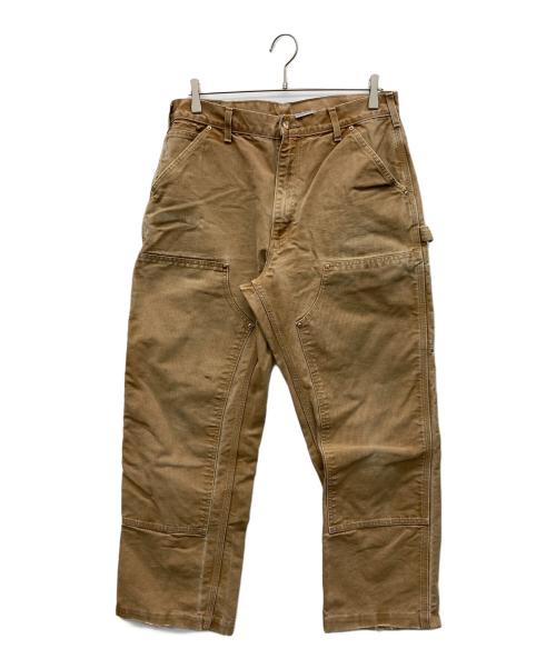 CarHartt（カーハート）CarHartt (カーハート) ダブルニーペインターワークパンツ ブラウン サイズ:34の古着・服飾アイテム
