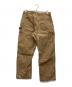 CarHartt (カーハート) ダブルニーペインターワークパンツ ブラウン サイズ:34：13000円