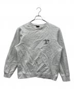 stussyステューシー）の古着「ジャズマンスウェット」｜カーキ