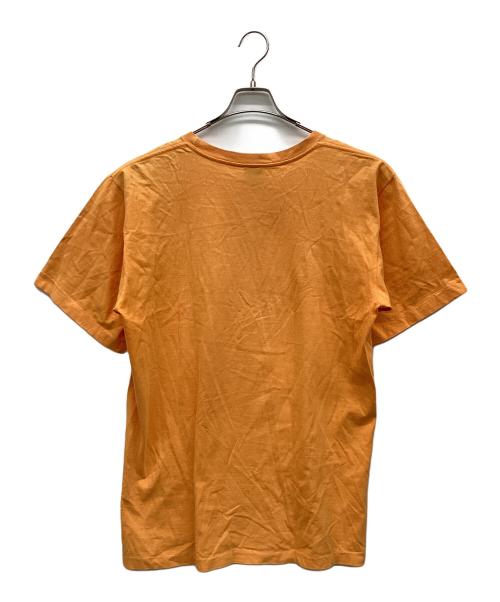 stussy（ステューシー）stussy (ステューシー) プリントTシャツ オレンジ サイズ:Lの古着・服飾アイテム