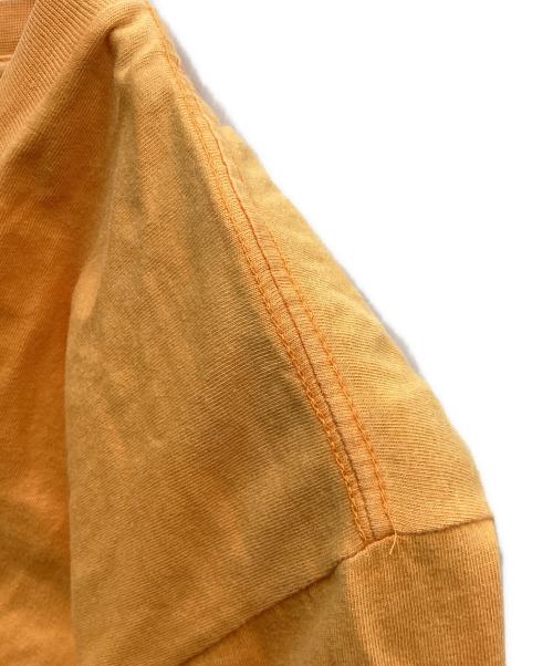 stussy（ステューシー）stussy (ステューシー) プリントTシャツ オレンジ サイズ:Lの古着・服飾アイテム