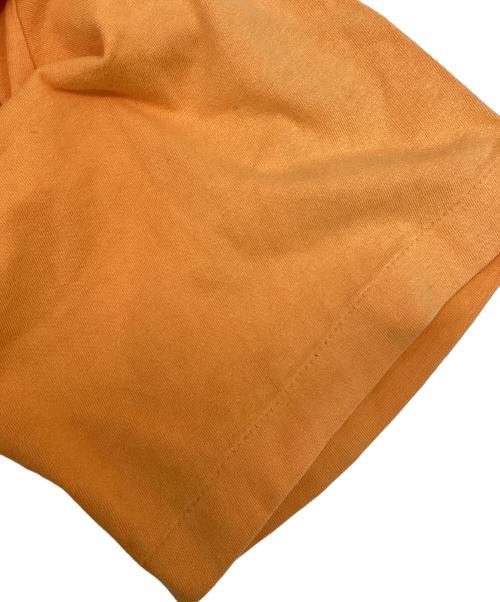 stussy（ステューシー）stussy (ステューシー) プリントTシャツ オレンジ サイズ:Lの古着・服飾アイテム