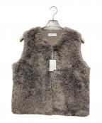 GALLARDA GALANTEガリャルダガランテ）の古着「フェイクカシミヤベスト」｜グレー