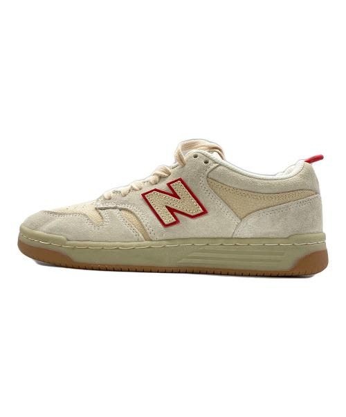 NEW BALANCE（ニューバランス）NEW BALANCE (ニューバランス) chocolate skateboards (チョコレートスケートボード) ローカットスニーカー アイボリー サイズ:8 USの古着・服飾アイテム