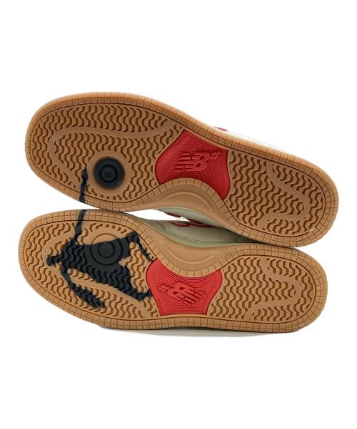 NEW BALANCE（ニューバランス）NEW BALANCE (ニューバランス) chocolate skateboards (チョコレートスケートボード) ローカットスニーカー アイボリー サイズ:8 USの古着・服飾アイテム