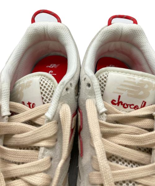 NEW BALANCE（ニューバランス）NEW BALANCE (ニューバランス) chocolate skateboards (チョコレートスケートボード) ローカットスニーカー アイボリー サイズ:8 USの古着・服飾アイテム