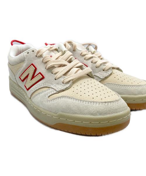 NEW BALANCE（ニューバランス）NEW BALANCE (ニューバランス) chocolate skateboards (チョコレートスケートボード) ローカットスニーカー アイボリー サイズ:8 USの古着・服飾アイテム