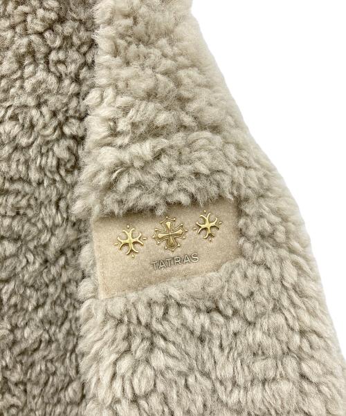 TATRAS（タトラス）TATRAS (タトラス) ボアジャケット LUELA ベージュ サイズ:02の古着・服飾アイテム