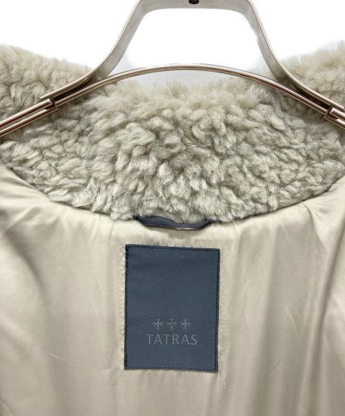 TATRAS（タトラス）TATRAS (タトラス) ボアジャケット LUELA ベージュ サイズ:02の古着・服飾アイテム