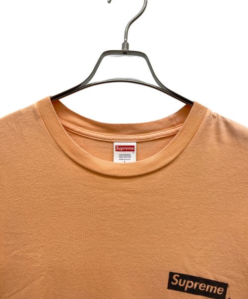 SUPREME（シュプリーム）Supreme (シュプリーム) Spiral Tee サーモンピンク サイズ:Lの古着・服飾アイテム