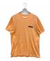 Supreme（シュプリーム）の古着「Spiral Tee」｜サーモンピンク