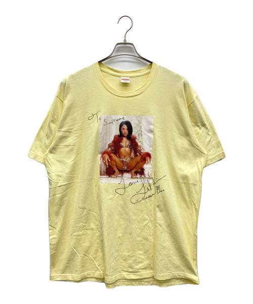 SUPREME（シュプリーム）Supreme (シュプリーム) フォトTシャツ Lil Kim Tee イエロー サイズ:XLの古着・服飾アイテム