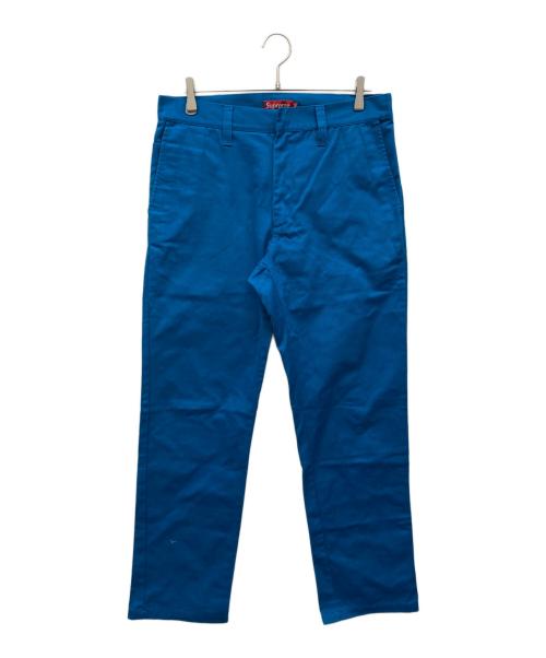 SUPREME（シュプリーム）Supreme (シュプリーム) ワークパンツ スカイブルー サイズ:32の古着・服飾アイテム