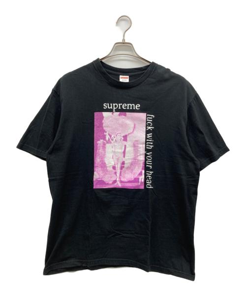 SUPREME（シュプリーム）Supreme (シュプリーム) fuck with your head Tee ブラック サイズ:Lの古着・服飾アイテム