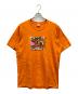 Supreme（シュプリーム）の古着「LOVERS TEE」｜オレンジ