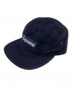 SUPREMEシュプリーム）の古着「コーデュロイキャップキャップ」｜ネイビー