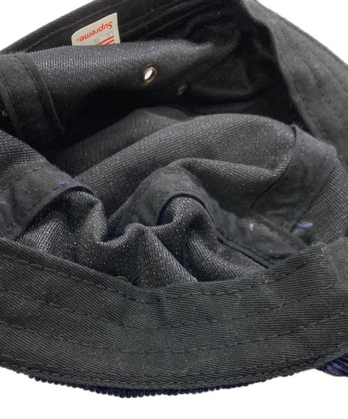 SUPREME（シュプリーム）SUPREME (シュプリーム) コーデュロイキャップキャップ ネイビーの古着・服飾アイテム
