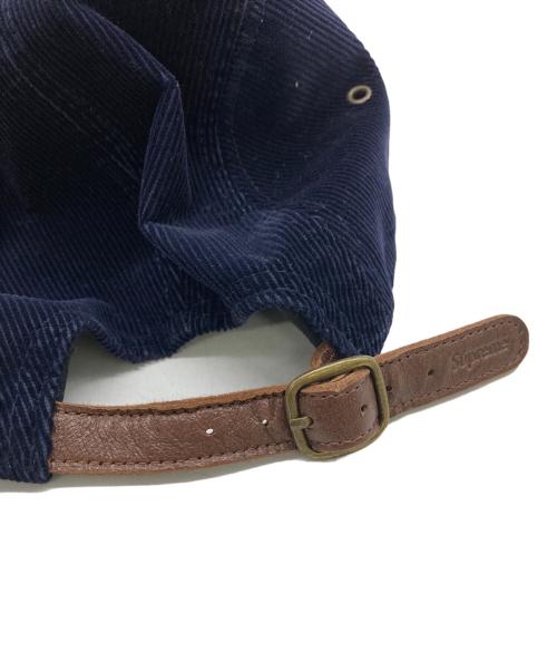 SUPREME（シュプリーム）SUPREME (シュプリーム) コーデュロイキャップキャップ ネイビーの古着・服飾アイテム