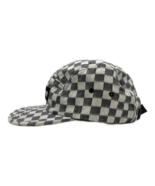 SUPREME（シュプリーム）SUPREME (シュプリーム) チェッカー柄キャップ ホワイトの古着・服飾アイテム