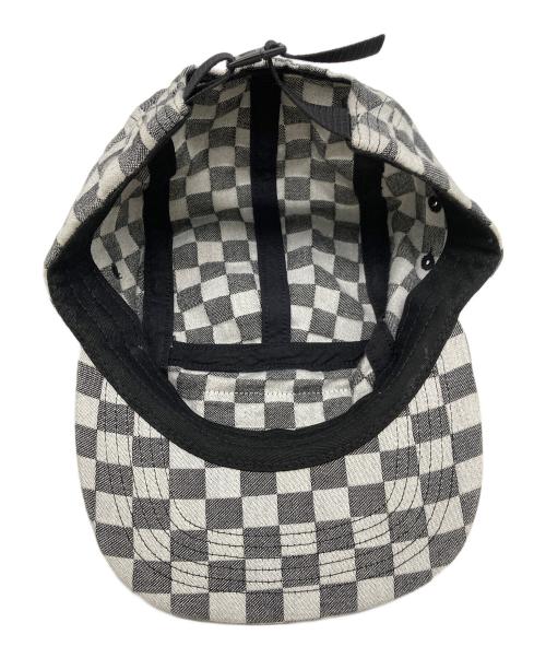 SUPREME（シュプリーム）SUPREME (シュプリーム) チェッカー柄キャップ ホワイトの古着・服飾アイテム