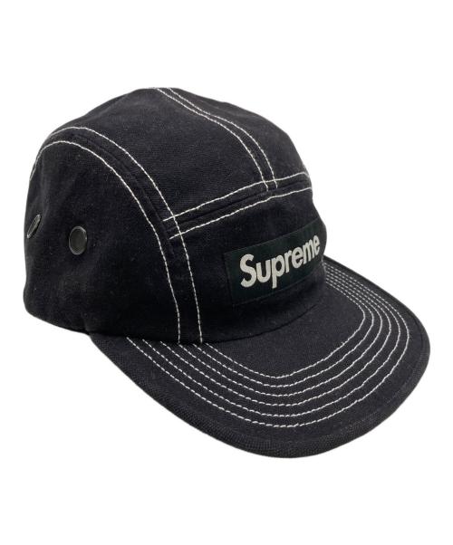 SUPREME（シュプリーム）SUPREME (シュプリーム) Fierd Camp Cap ブラックの古着・服飾アイテム