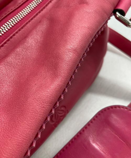 LOEWE（ロエベ）LOEWE (ロエベ) ハンドバッグ ピンクの古着・服飾アイテム