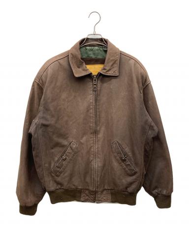 [汚れあり] Timberland ティンバーランド　レザージャケット 中古・古着通販】Timberland (ティンバーランド) レザージャケット