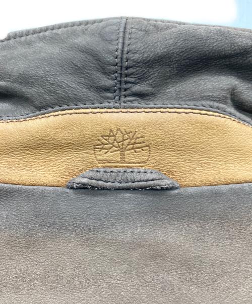 Timberland（ティンバーランド）Timberland (ティンバーランド) レザージャケット ブラウン サイズ:Lの古着・服飾アイテム