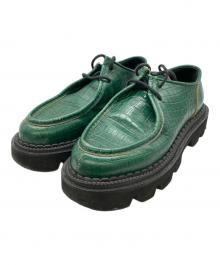 MAISON SPECIAL×SPECIAL SHOES FACTORY（メゾンスペシャル×スペシャルシューズファクトリー）の古着「チロリアンブーツ」｜グリーン