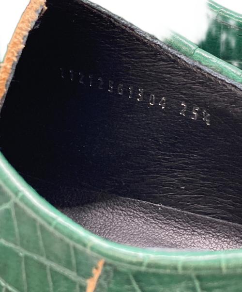 MAISON SPECIAL（メゾンスペシャル）MAISON SPECIAL (メゾンスペシャル) SPECIAL SHOES FACTORY (スペシャルシューズファクトリー) チロリアンブーツ グリーン サイズ:25 1/2の古着・服飾アイテム