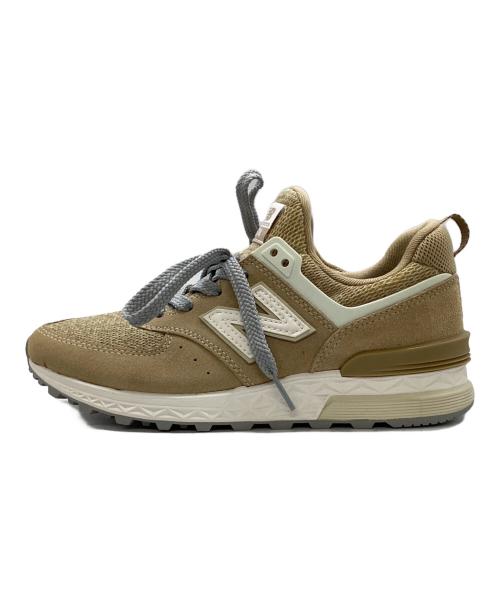 NEW BALANCE（ニューバランス）NEW BALANCE (ニューバランス) ローカットスニーカー イエロー サイズ:4.5UKの古着・服飾アイテム