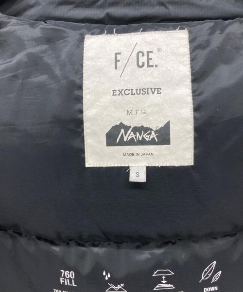 F/CE.（エフシーイー）F/CE. (エフシーイー) NANGA (ナンガ) BEAMS Lights (ビームスライト) ダウンジャケット ブラック サイズ:Sの古着・服飾アイテム