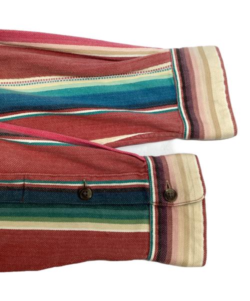 POLO COUNTRY（ポロカントリー）POLO COUNTRY (ポロカントリー) ストライプネルシャツ マルチカラー サイズ:Lの古着・服飾アイテム