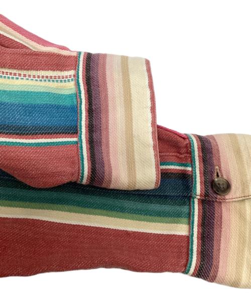 POLO COUNTRY（ポロカントリー）POLO COUNTRY (ポロカントリー) ストライプネルシャツ マルチカラー サイズ:Lの古着・服飾アイテム