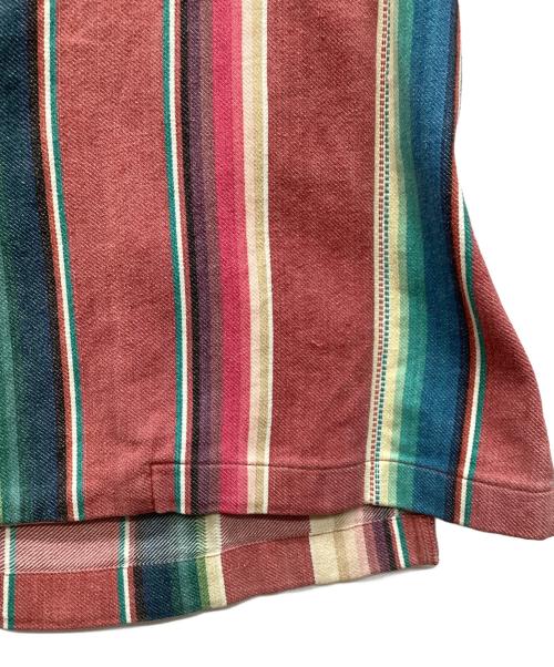 POLO COUNTRY（ポロカントリー）POLO COUNTRY (ポロカントリー) ストライプネルシャツ マルチカラー サイズ:Lの古着・服飾アイテム