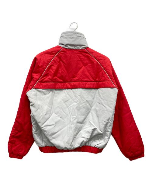 adidas（アディダス）adidas (アディダス) 中綿ジャケット レッド サイズ:L(172-94-80)の古着・服飾アイテム
