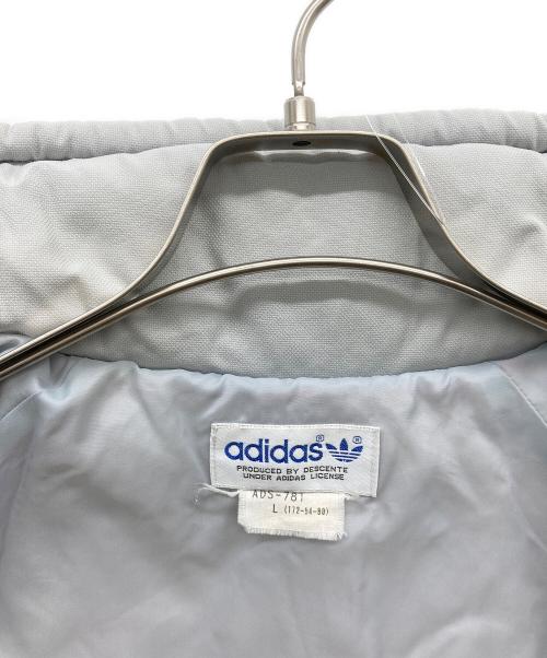 adidas（アディダス）adidas (アディダス) 中綿ジャケット レッド サイズ:L(172-94-80)の古着・服飾アイテム