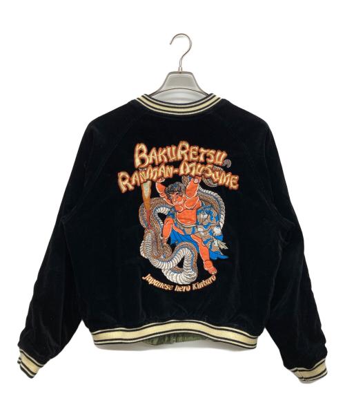 TED COMPANY（テッドカンパニー）TED COMPANY (テッドカンパニー) 別珍リバーシブルスカジャン ブラック サイズ:40の古着・服飾アイテム