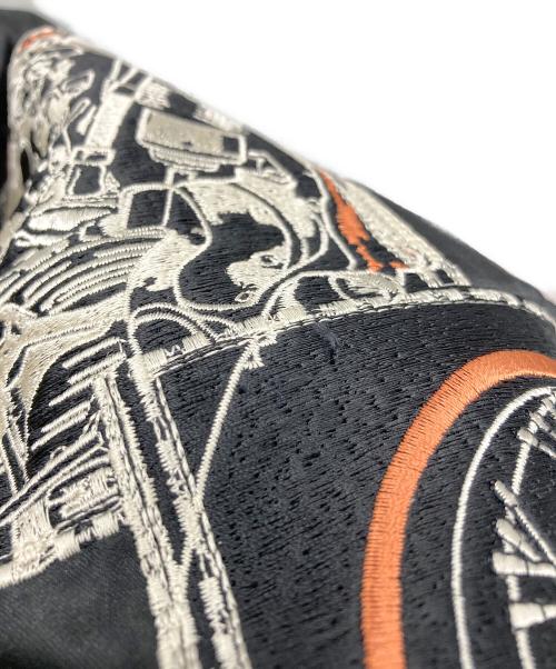 Peaked Yellow（ピークドイエロー）Peaked Yellow (ピークドイエロー) リバーシブルスカジャン ブラック サイズ:40の古着・服飾アイテム