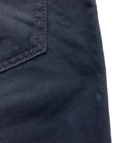 KRAFTWORK（クラフトワーク）KRAFTWORK (クラフトワーク) ダブルニースナップクロップドパンツ ブラック サイズ:Mの古着・服飾アイテム