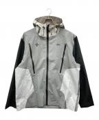 all in supplyオールインサプライ）の古着「フーデッドナイロンジャケット」｜グレー