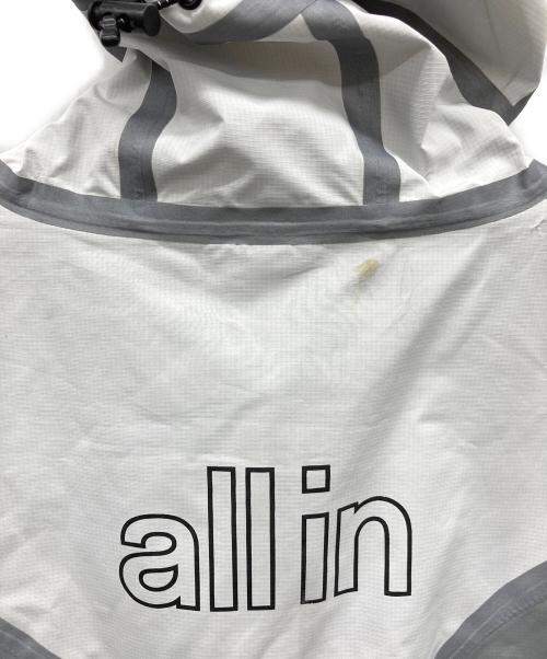 all in supply（オールインサプライ）all in supply (オールインサプライ) フーデッドナイロンジャケット グレー サイズ:Lの古着・服飾アイテム