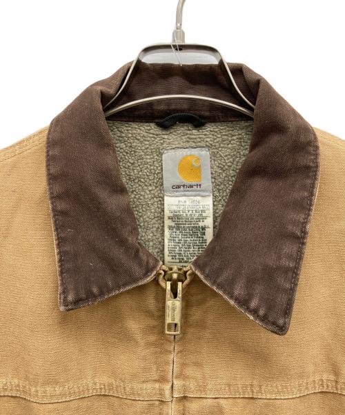 CarHartt（カーハート）CarHartt (カーハート) 裏ボアダック地カバーオール キャメル サイズ:Large Regulerの古着・服飾アイテム