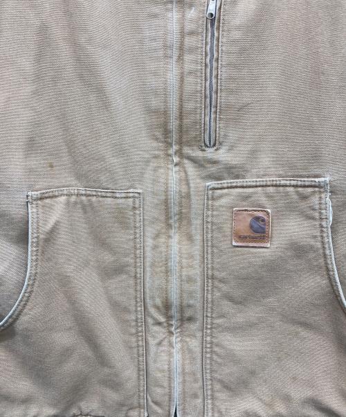 CarHartt（カーハート）CarHartt (カーハート) 裏ボアダック地カバーオール キャメル サイズ:Large Regulerの古着・服飾アイテム