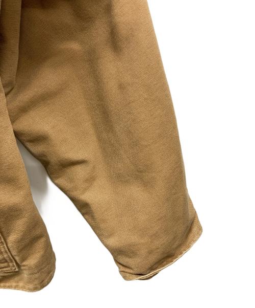 CarHartt（カーハート）CarHartt (カーハート) 裏ボアダック地カバーオール キャメル サイズ:Large Regulerの古着・服飾アイテム